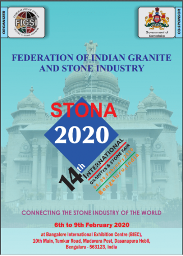 14TH INTERNATIONAL GRANITE & STONE FAIR BENGALURU, INDIA, 06-09 FEB 2020-min