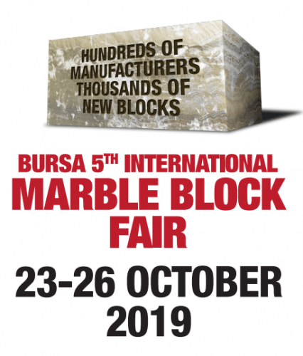 BURSA INTERNATIONAL MARBLE BLOCK FAIR 2019 BURSA, TURKEY, 23-26 OCT 2019-min